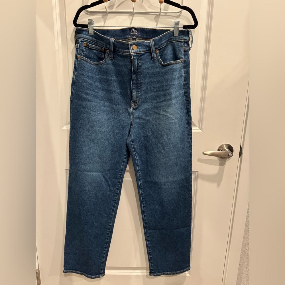 J. Crew NWT Stovepipe Style Blue Jeans